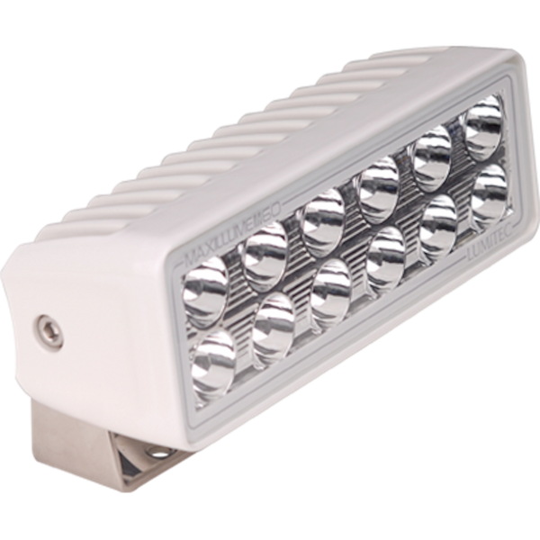 Lumitec Maxillume h60 - Trunnion Mount Flood Light - White Dimming - White Housing