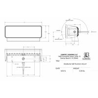 Lumitec Maxillume h60 - Trunnion Mount Flood Light - White Dimming - Black Housing