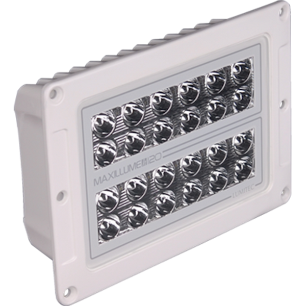 Lumitec Maxillume h120 - Flush Mount Flood Light - White Housing - White Dimming