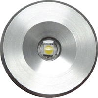 Lumitec Echo Courtesy Light - Brushed Housing - Blue Light