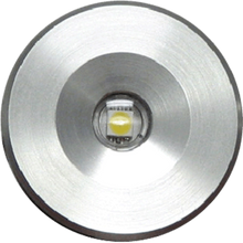 Lumitec Echo Courtesy Light - Brushed Housing - Blue Light