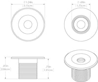 Lumitec Echo Courtesy Light - White Housing - Red Light