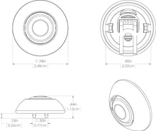 Lumitec Exuma Courtesy Light - White Hosuing - Red Light