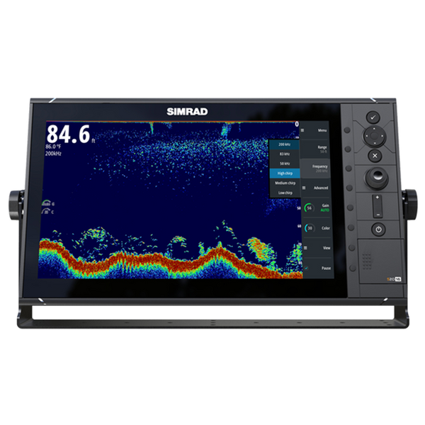 Simrad S2016 16" Fishfinder w/Broadband Sounder Module & CHIRP Technology - Wide Screen