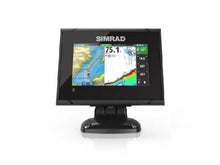 Simrad GO5 XSE Combo with Med/Hi DownScan Transom Mount Transducer & Navionics+ Chart