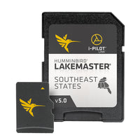 Humminbird LakeMaster VX Southeast States Map Card