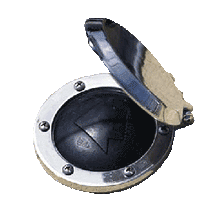 Maxwell Foot Switch &amp; Cover - Stainless Steel