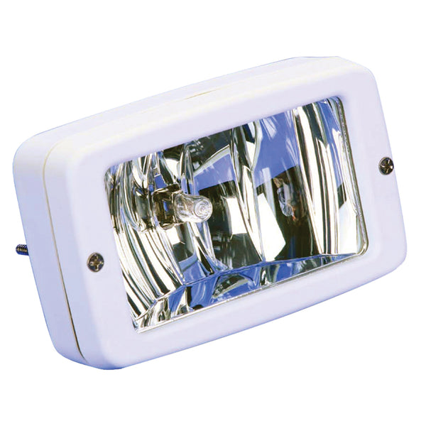 Marinco Flush Mount Halogen Deck Lamp 12V 55W White