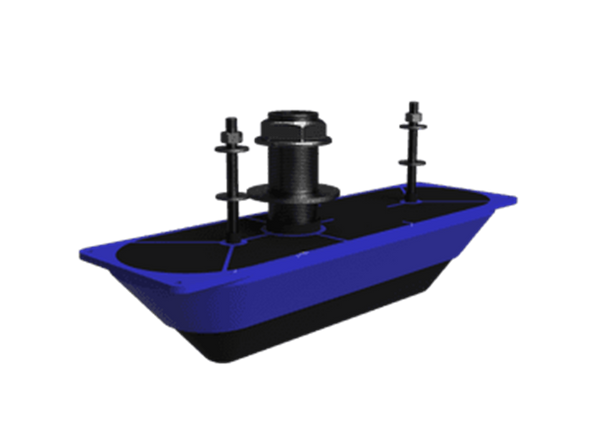 Navico StructureScan 3D&reg; Stainless Steel Thru-Hull Transducer - Single