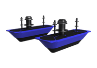 Navico StructureScan 3D&reg; Stainless Steel Thru-Hull Transducer - Pair