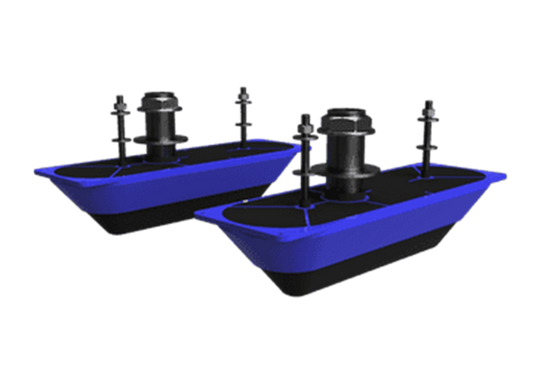 Navico StructureScan 3D&reg; Stainless Steel Thru-Hull Transducer - Pair