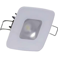 Lumitec Square Mirage Down Light - Spectrum RGBW Dimming - Glass Housing - No Bezel