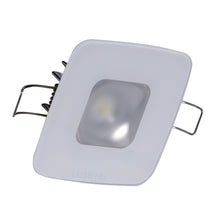 Lumitec Square Mirage Down Light - Warm White Dimming - Hi CRI - Glass Housing - No Bezel