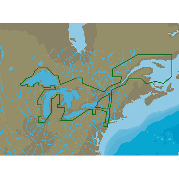 C-MAP M-NA-D061 4D microSD Great Lakes & St Lawrence Seaway