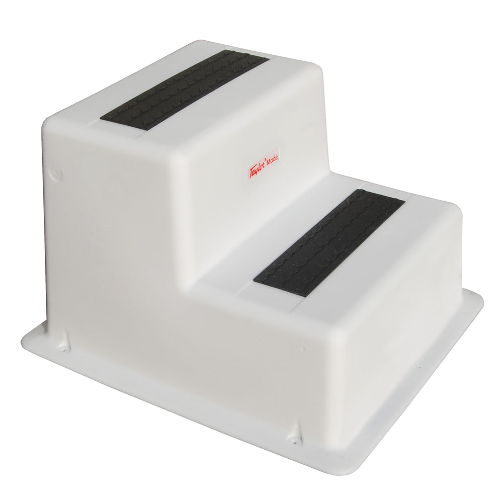 Taylor Made StepSafe™ Dock Step - Double Tread - White | Taylor Made ...