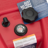Attwood Portable Fuel Tank - 6 Gallon w/Gauge