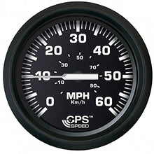 Faria Euro Black 4&quot; Speedometer 60MPH (GPS)