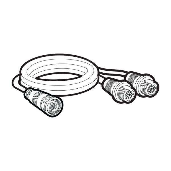 Humminbird 14 M SILR Y Side Image Left/Right Splitter Cable