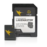Humminbird LakeMaster VX West States Map Card
