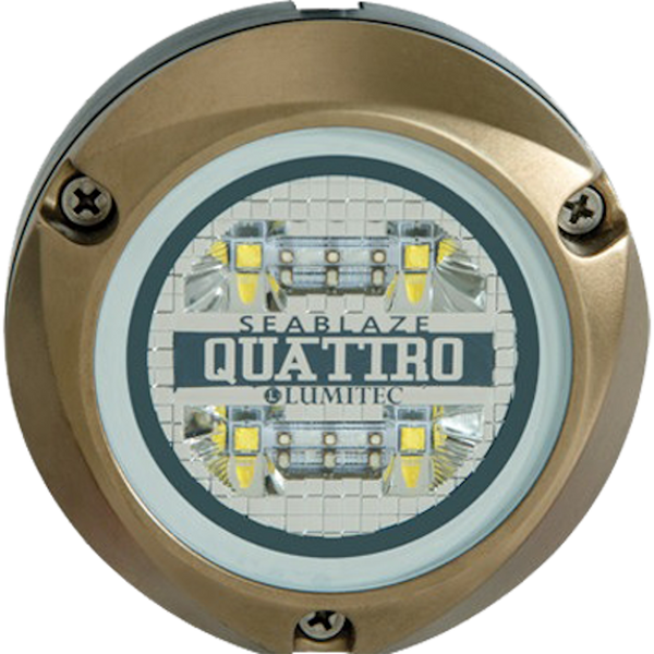 Lumitec SeaBlaze Quattro LED Underwater Light - Dual Color - White/Blue