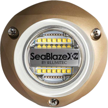 Lumitec SeaBlazeX2 LED Underwater Light - Dual Color - White/Blue