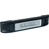 Lumitec Ibiza LED Engine Room Light - Non-Dimming White - Black Finish