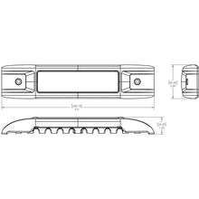 Lumitec Ibiza LED Engine Room Light - Non-Dimming White - Black Finish