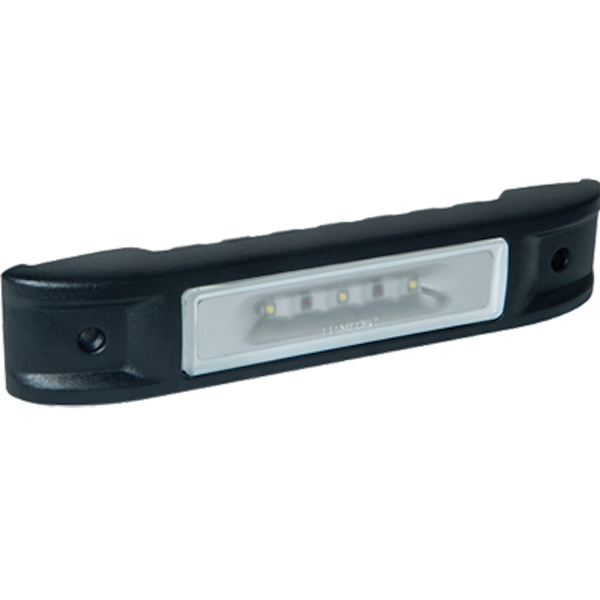 Lumitec Ibiza LED Engine Room Light - Red/White Dimming - Black Finish