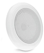 FUSION EL-F651W EL Series Full Range Shallow Mount Marine White Speakers - 6.5" w/ LED Lights
