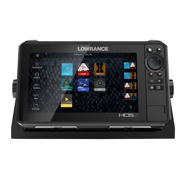 Lowrance HDS-9 LIVE w/Active Imaging 3-in-1 Transom Mount &amp; C-MAP Pro Chart