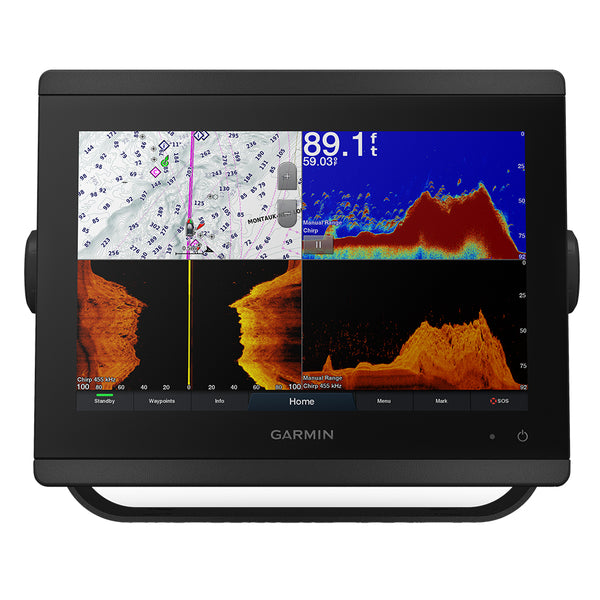 Garmin GPSMAP 8610xsv 10" Chartplotter/Sounder Combo w/Mapping &amp; Sonar