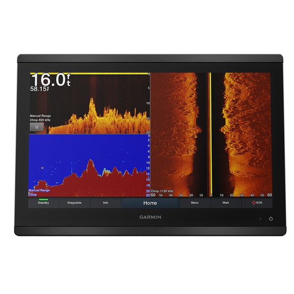 Garmin GPSMAP 8616xsv 16" Chartplotter/Sounder Combo w/Mapping &amp; Sonar