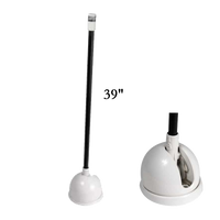Lumitec Contour Anchor Light - 39" - Black Shaft White Base