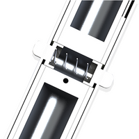 TACO 18' Deluxe Outrigger Poles w/Rollers - Silver/Silver