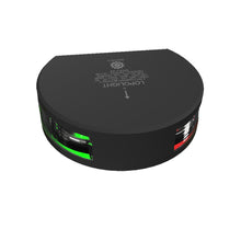 Lopolght Combined Starboard &amp; Port Sidelight 2nm/112.5°+ 112.5° - Black Housing - Vertical Mount