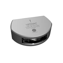 Lopolight 135° Stern Light - 2nm - Silver Housing - Single - Vertical Mount