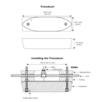 Airmar R509C-LHW CHIRP Transducer - No Connector