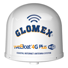 Glomex weBBoat 4G Plus 3G/4G/Wi-Fi Coastal Internet Antenna - North America &amp; Canada Only