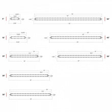 RIGID Industries SR-Series PRO 50" Spot/Drive Combo - Black