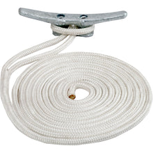 Sea-Dog Double Braided Nylon Dock Line - 3/4&quot; x 35&#39; - White
