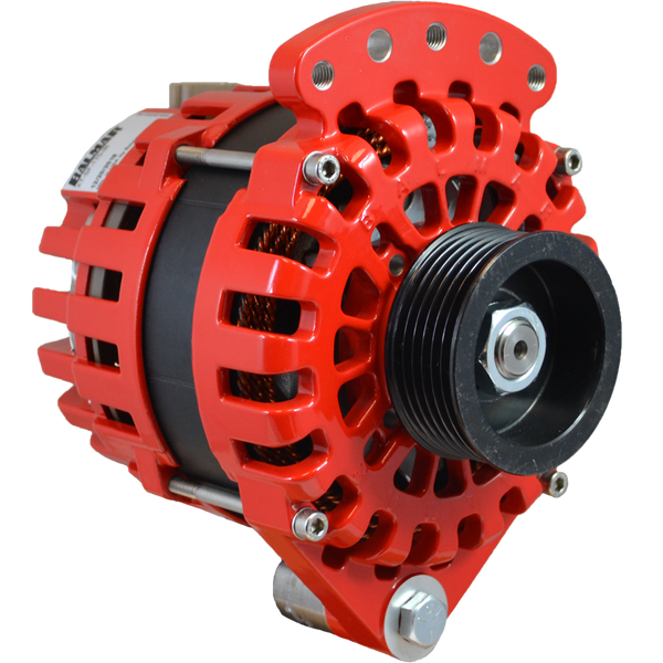 Balmar Alternator 170 Amp, 12V Single Foot Internal Regulator K6 Pulley