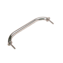 Stainless Steel Stud Mount Flanged Hand Rail w/Mounting Flange - 12&quot;