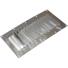 Sea-Dog Stainless Steel Louvered Vent - 5&quot; x 9&quot;