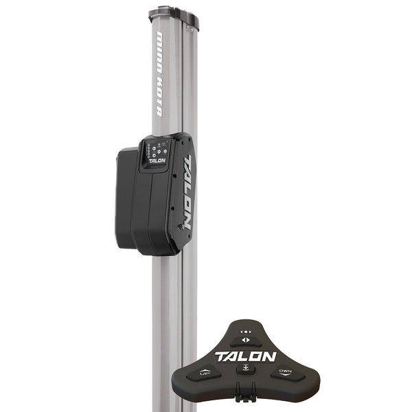 Minn Kota Talon BT 8' Shallow Water Anchor w/Foot Pedal - Silver/Black