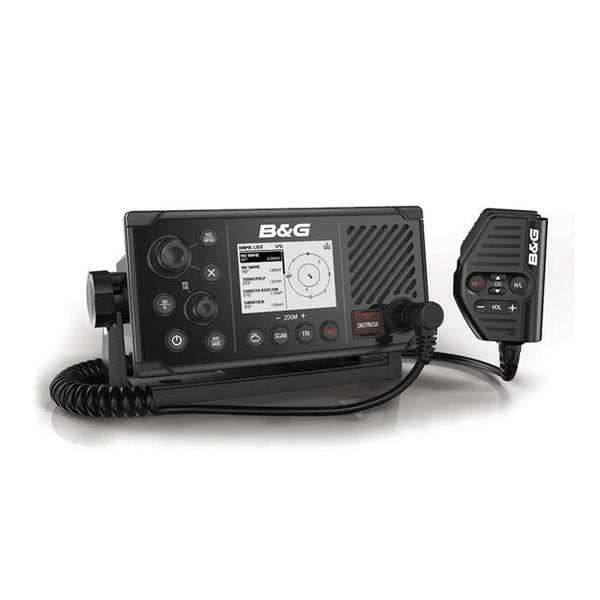 B&amp;G V60-B VHF Marine Radio w/DSC, AIS (Receive &amp; Transmit) &amp; GPS-500 GPS Antenna