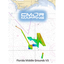 CMOR Mapping Florida Middle Grounds Version 3 f/Simrad, Lowrance &amp; Mercury