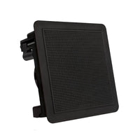 FUSION FM-65SB FM Series 6.5" 120 Flush Mount Square Marine Speakers - Black Grill - 120W