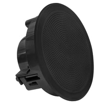 FUSION FM-F77RB FM Series 7.7" Flush Mount Round Marine Speakers - Black Grill - 200W