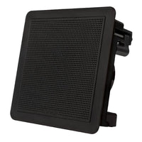 FUSION FM-F77RB FM Series 7.7" Flush Mount Square Marine Speakers - Black Grill - 200W
