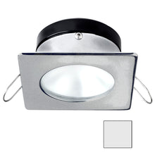 i2Systems Apeiron A1110Z - 4.5W Spring Mount Light - Square/Round - Cool White - Brushed Nickel Finish